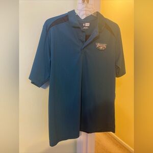 Philadelphia Eagles Team Apparel Men’s Green Polo Large